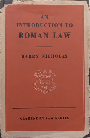 An Introduction to Roman Law | Barry Nicholas