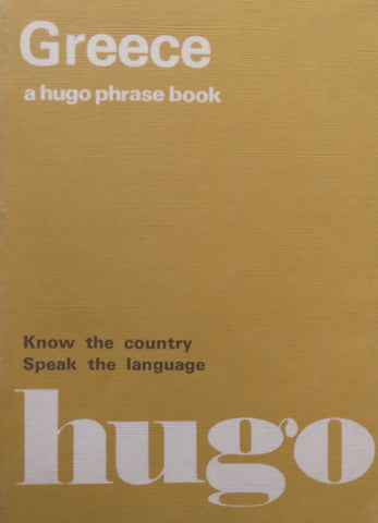 Greece: A Hugo Phrasebook