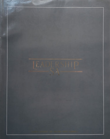 Leadership SA (4th Quarter 1984, Volume 3, No. 4, with Photographic Essay by Herman Potgieter)