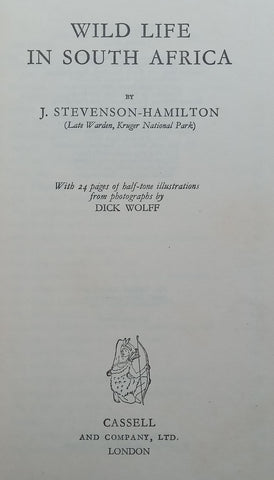 Wild Life in South Africa | J. Stevenson-Hamilton