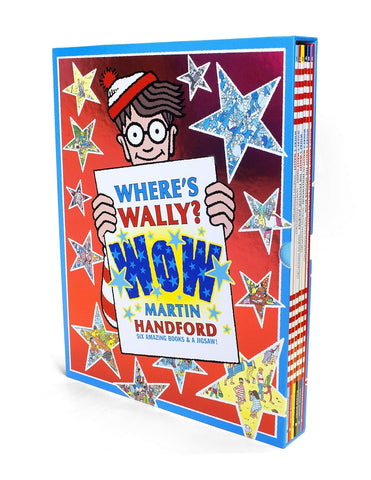Where’s Wally? Wow (6 Books and Jigsaw in Slipcase) | Martin Handford
