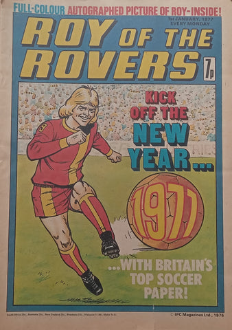 Roy of the Rovers (50 Issues for 1976, only the 12 February Issue Missing)
