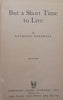 But a Short Time to Live | Raymond Marshall (Pseudonym of James Hadley Chase)