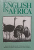 English in Africa (Vol. 26, No. 1, May 1999)