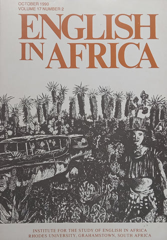 English in Africa (Vol. 17, No. 2, October 1990)