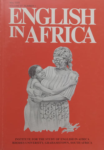 English in Africa (Vol. 27, No. 1, May 2000)