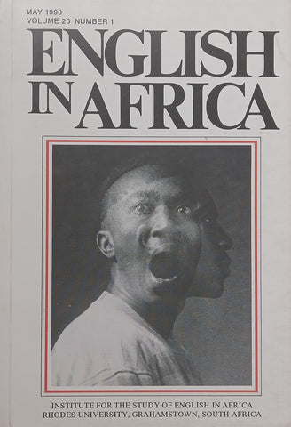 English in Africa (Vol. 20, No. 1, May 1993)