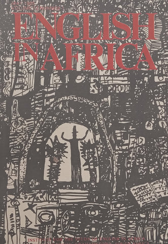 English in Africa (Vol. 12, No. 1, May 1985)