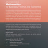 Selected Questions in Mathematics for Business, Finance and Economics (3rd Ed.) | Karin Hunt, et al.
