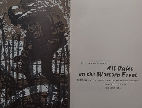 All Quiet on the Western Front (Folio Society) | Erich Maria Remarque