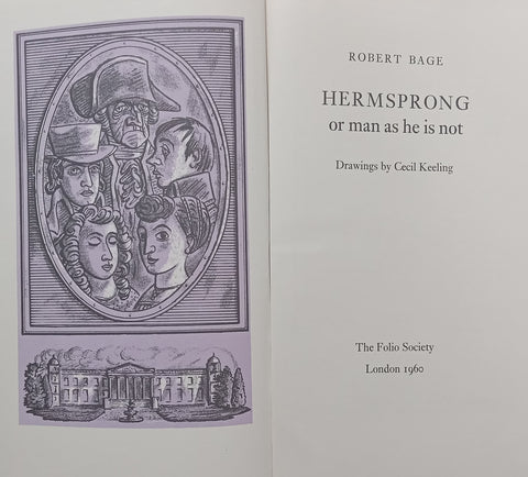 Hermsprong, or Man as He is Not (Folio Society) | Robert Bage
