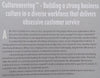 Cultureneering: Culture, Diversity and Customer Service (Inscribed by Author) | Ian Fuhr