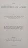 The Distribution of Income (First Edition, 1899) | William Smart