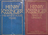 The White House Years &amp; Years of Upheaval (2 Vols.) | Henry Kissinger