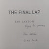 The Final Lap (Inscribed by Author) | Ian Laxton