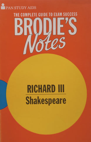 Richard III (Brodie’s Notes) | Kenneth Hardacre