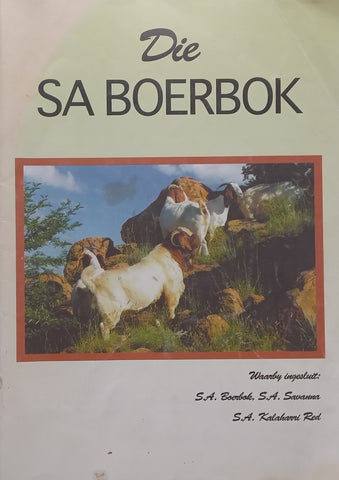 Die SA Boerboek (Information Booklet, Afrikaans)