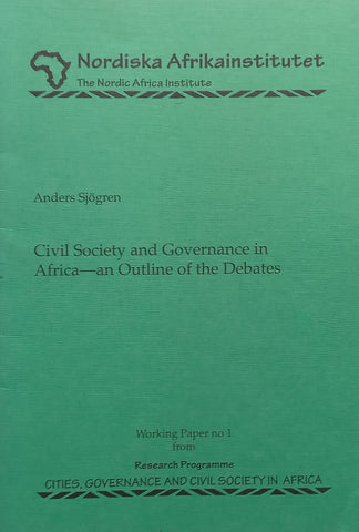 Civil Society and Governance in Africa: An Outline of the Debates | Anders Sjogren