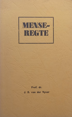 Menseregte | Johan David van der Vyver