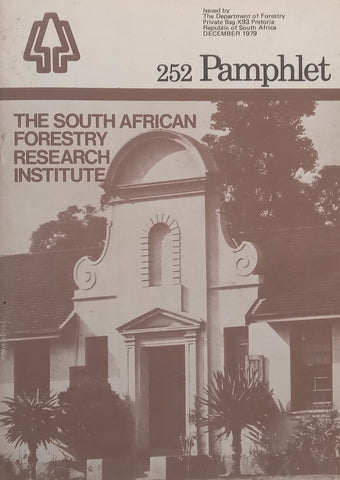 The South African Forestry Research Institute (Pamphlet 252)