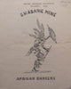 Shabanie Mine African Dancers (Rhodes Centenary Exhibition 1953 Pamphlet)