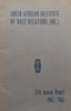 South African Institute of Race Relations: 37th Annual Report (1965-1966)