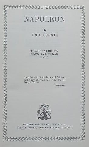 Napoleon | Emil Ludwig