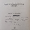 Daar’s ‘n Gay Pastoor in my Kop (Inscribed by Author, Afrikaans) | Philip Liebenberg