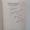 Found In My Mouth (Inscribed by Author) | Peggy Norton