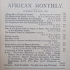 The African Monthly (No. 18, Vol. 3, May 1908)