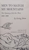 Men to Match My Mountains: The Opening of the Far West, 1840-1900 | Irving Stone