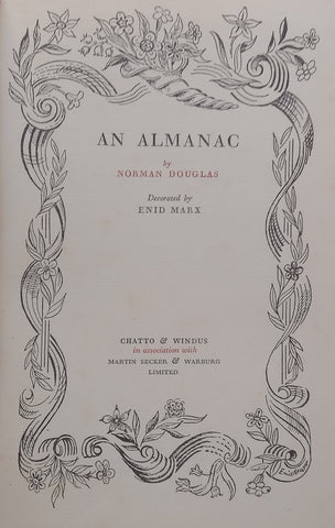 An Almanac | Norman Douglas