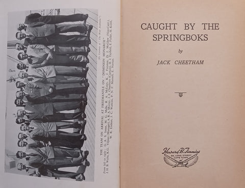 Caught by the Springboks | Jack Cheetham