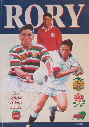 Rory: The Official Tribute (Signed by Philippe Sella &amp; 3 Others)
