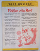 Fiddler on the Rood (Programme, with Record and Playbill)
