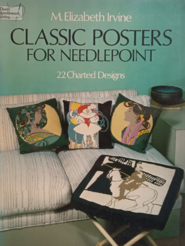 Classic Posters for Needlepoint: 22 Charted Designs | M. Elizabeth Irvine