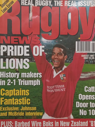 Rugby News (Souvenir Lions Tour Edition, August 1997)