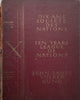 Ten Years: League of Nations (English, French and German Text)