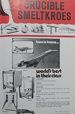 The Crucible Journal (Vol. 30, 1977, 12 Issues Bound Together)