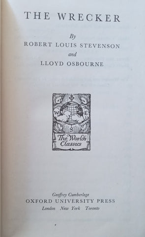 The Wrecker | Robert Louis Stevenson &amp; Lloyd Osbourne