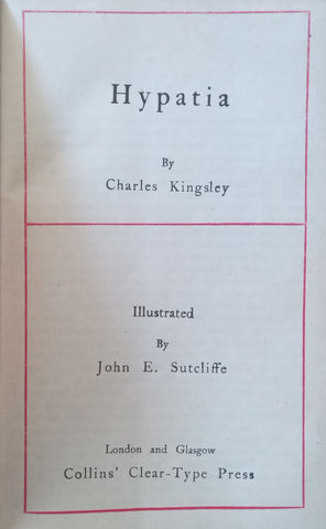 Hypatia | Charles Kingsley
