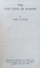 The Last Days of Pompeii | Lord Lytton