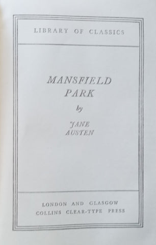 Mansfield Park | Jane Austen