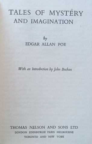 Tales of Mystery and Imagination | Edgar Allan Poe