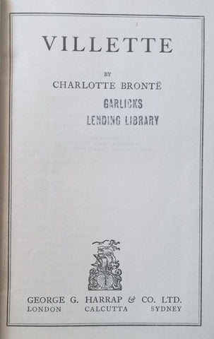 Villette | Charlotte Bronte