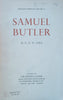 Samuel Butler | G. D. H. Cole