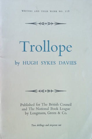 Trollope | Hugh Sykes Davies
