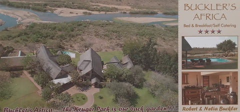 Buckler’s Africa Postcard (Kruger National Park Interest)