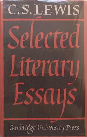 Selected Literary Essays | C. S. Lewis
