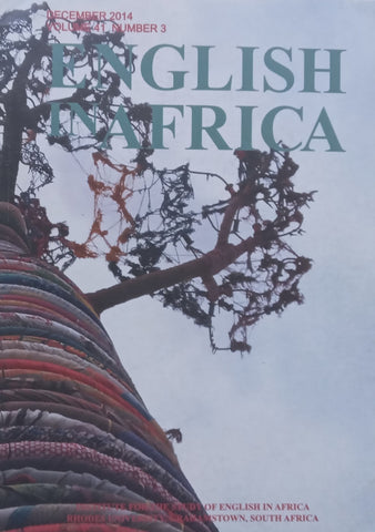 English in Africa (Vol. 41 No. 3 December 2014)